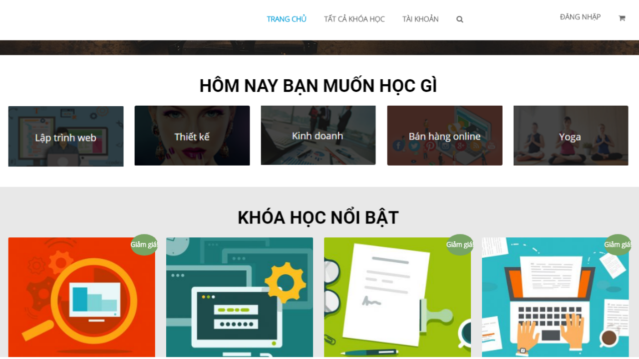 Read more about the article Hướng Dẫn Thiết Kế Web Học Online Trực Tuyến Elearning