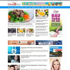 Giao Diện Website Tin Tức Blog