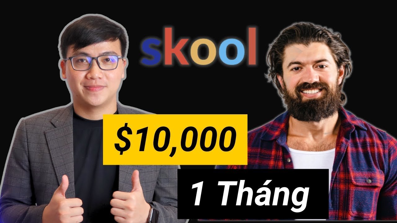 Read more about the article Họ Kiếm 10.000 đô mỗi tháng với Skool (Hãy Sao Chép Họ )