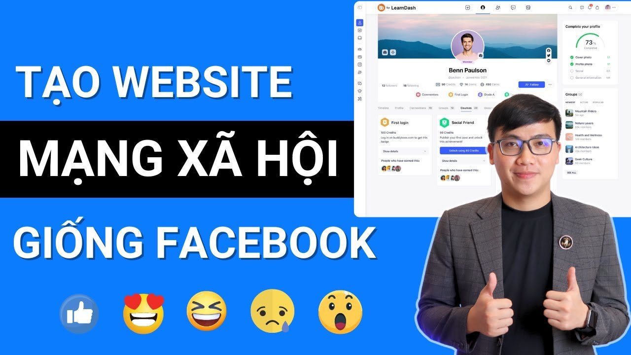 Read more about the article Hướng Dẫn Thiết Kế Website Cộng Đồng giống như Facebook bằng WordPress