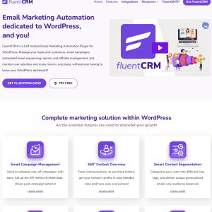 FluentCRM Pro – Email Marketing Automation