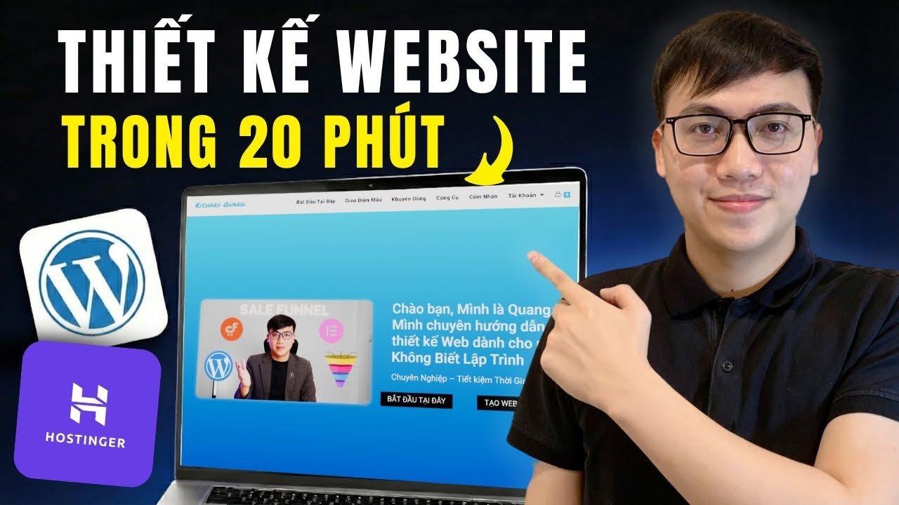 Read more about the article Thiết Kế Website 2026 Chỉ 20 Phút Với Hostinger | Không Cần Biết Lập Trình